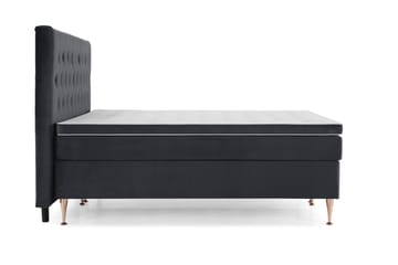 Royal Velvet Kontinentalsäng 210x210 cm - Svart - Möbler - Säng - Kontinentalsäng