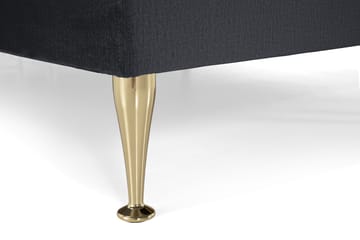 Royal Velvet Kontinentalsäng 210x210 cm - Svart - Möbler - Säng - Kontinentalsäng