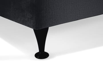 Royal Velvet Kontinentalsäng 210x210 cm - Svart - Möbler - Säng - Kontinentalsäng