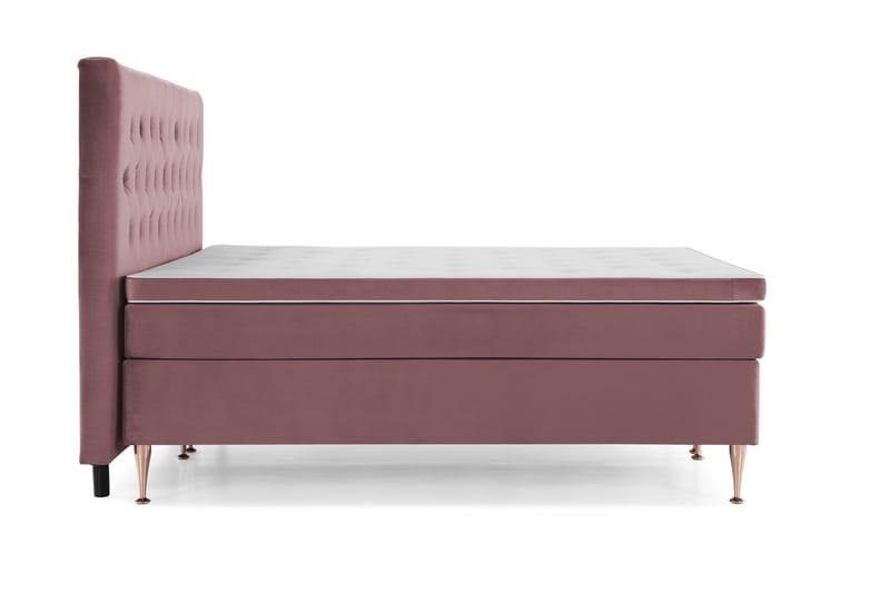 Royal Velvet Kontinentalsäng210x210 cm - Rosa - Möbler - Säng - Kontinentalsäng