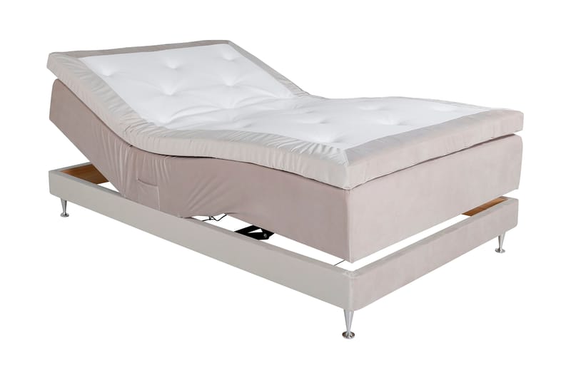 Säng Almvik 120 cm - Beige - Kontinentalsäng