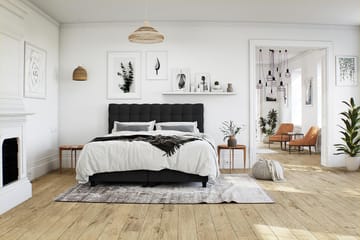 Säng med Förvaring Boxford 105x200 - Svart (+Fler val) - Möbler - Säng - Kontinentalsäng