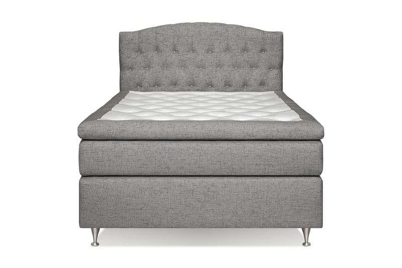 Sängpaket Abelie 140x200 Fast - Grå - Möbler - Säng - Kontinentalsäng