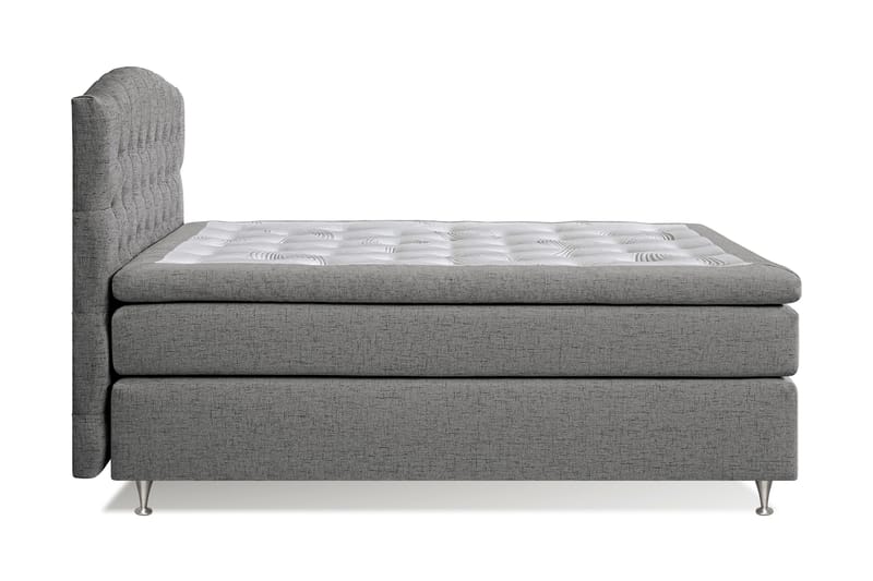 Sängpaket Abelie 140x200 Fast - Grå - Möbler - Säng - Kontinentalsäng