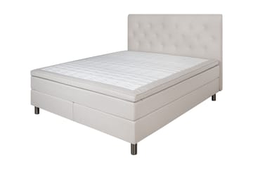 Sängpaket Angered 160x200 cm - Beige - Möbler - Säng - Kontinentalsäng