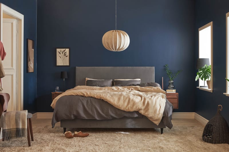 Sängpaket Chilla Pluss Kontinentalsäng 180x200 cm - Grå - Möbler - Säng - Kontinentalsäng