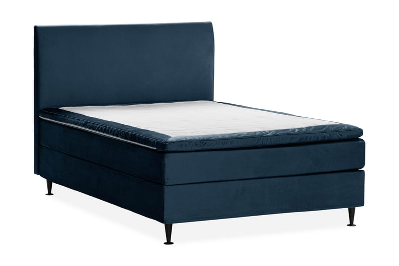 Sängpaket Chilla Pluss Kontinentalsäng 140x200 cm  - Mörkblå - Kontinentalsäng