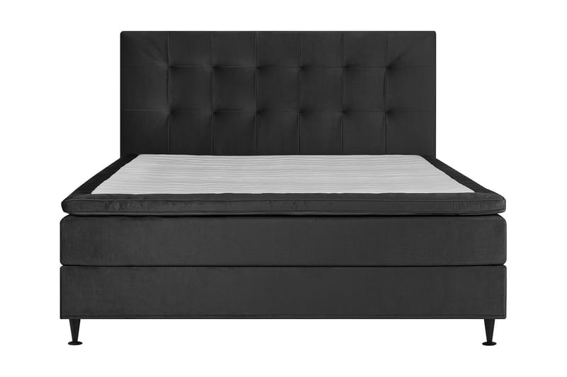 Sängpaket Chilla Pluss Kontinentalsäng 120x200 cm - Mörkgrå - Möbler - Säng - Kontinentalsäng