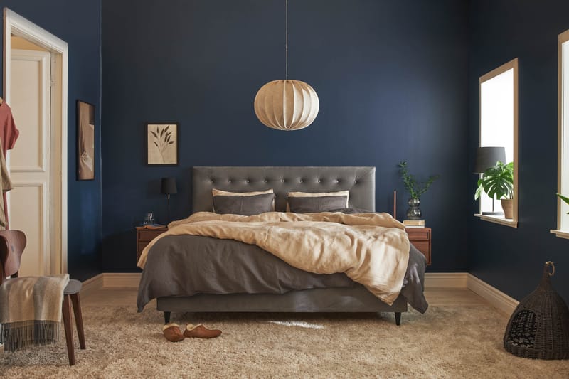 Sängpaket Chilla Pluss Kontinentalsäng 180x200 cm - Grå - Möbler - Säng - Kontinentalsäng