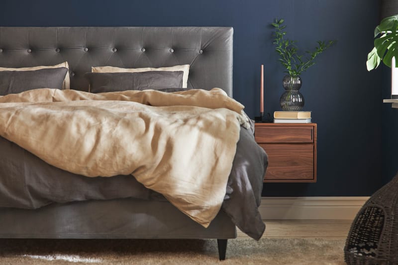 Sängpaket Chilla Pluss Kontinentalsäng 180x200 cm - Grå - Möbler - Säng - Kontinentalsäng