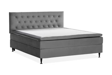 Sängpaket Chilla Pluss Kontinentalsäng 180x200 cm - Grå - Möbler - Säng - Kontinentalsäng