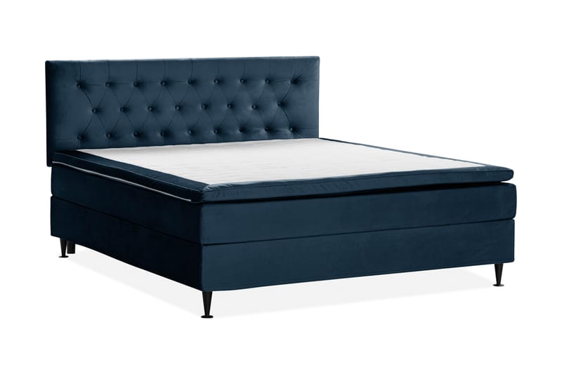 Sängpaket Chilla Pluss Kontinentalsäng 180x200 cm - Mörkblå - Möbler - Säng - Kontinentalsäng