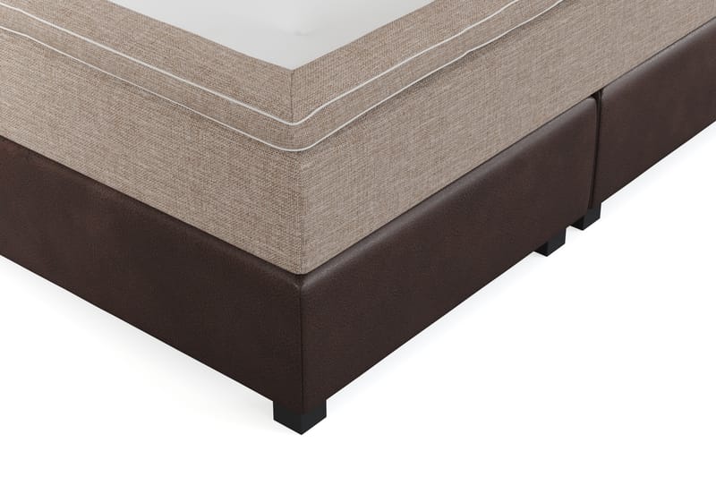 Sängpaket Havanna 160x200 med Tre Beiga Kuddar - (+Fler val) Beige/Brun - Möbler - Säng - Kontinentalsäng