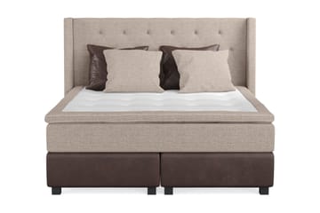 Två bruna, två beiga kuddar ingår - Beige/Brun