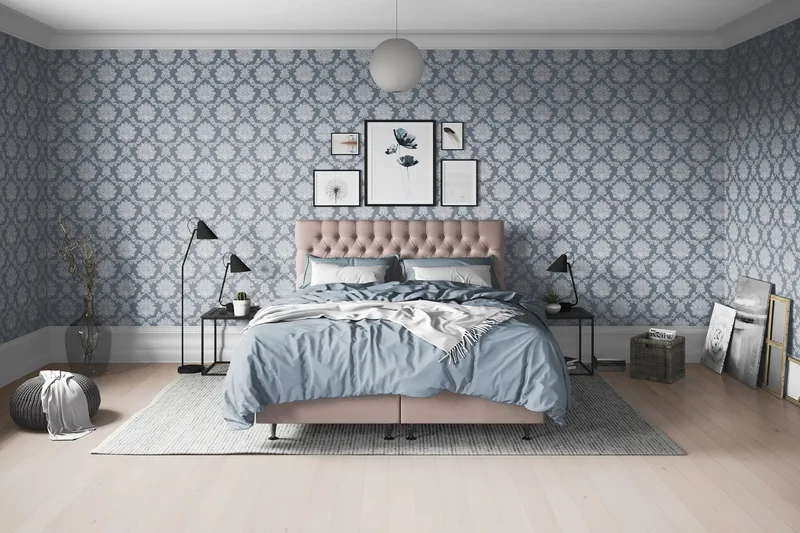 Sängpaket Joluma Kontinentalsäng Fast - 180x200 cm Vintagerose (+Fler val) - Möbler - Säng - Kontinentalsäng