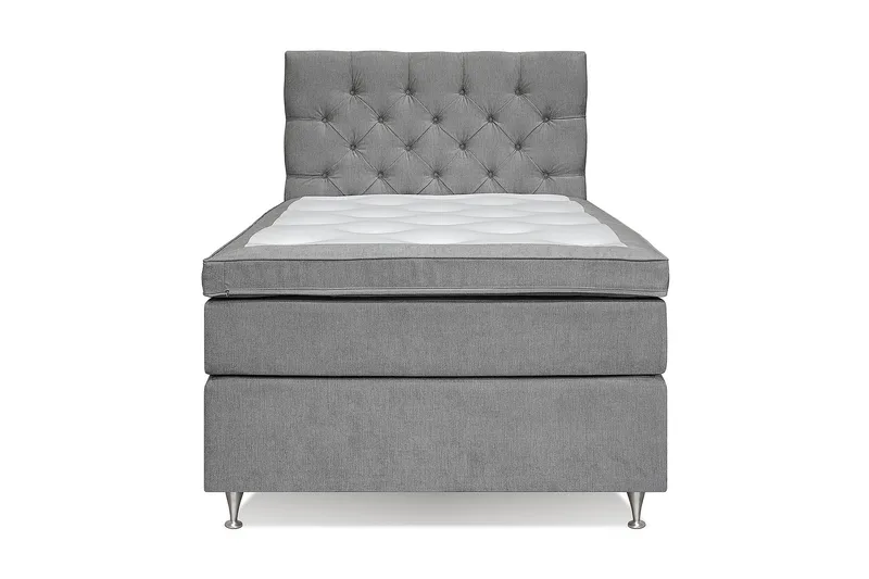 Sängpaket Joluma Kontinentalsäng Medium - 105x200 cm Grå (+Fler val) - Möbler - Säng - Kontinentalsäng