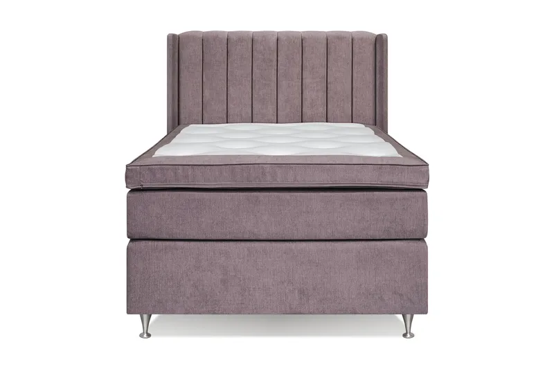 Sängpaket Joluma Kontinentalsäng Medium, 120x200 cm Mörkrosa (+Fler val)