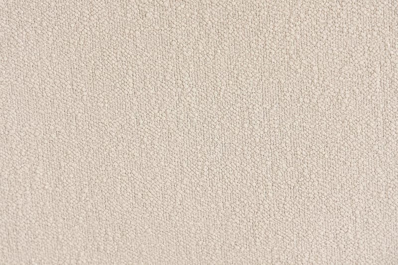 Sängpaket Kakichi Boucle 120x200 Knappad gavel - Ljusbeige - Kontinentalsäng - Komplett sängpaket