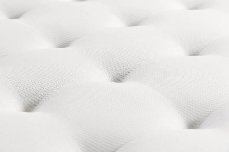 Sängpaket Kakichi Boucle 180x200 Knappad gavel - Beige - Möbler - Säng - Kontinentalsäng