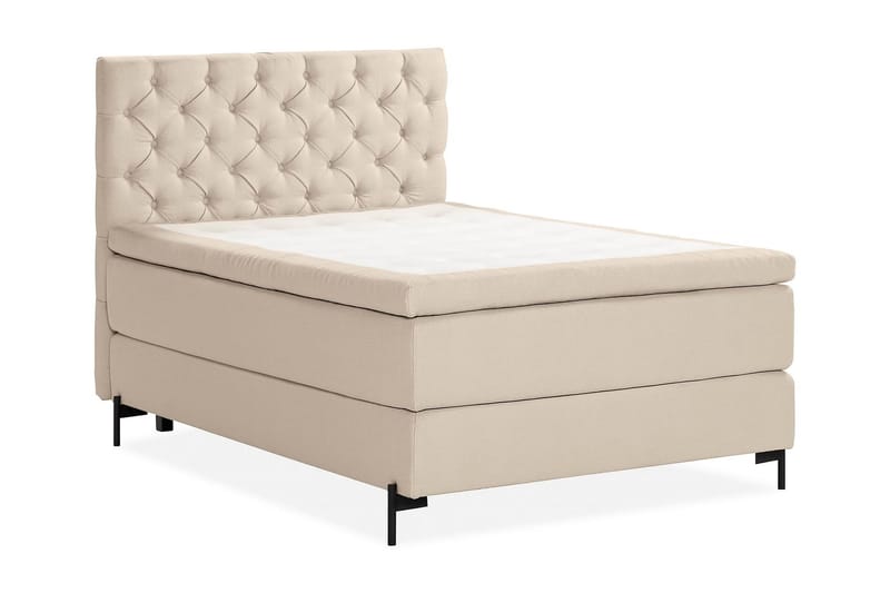 Sängpaket Kontinentalsäng Kakichi 140x200 cm - Beige - Möbler - Säng - Kontinentalsäng
