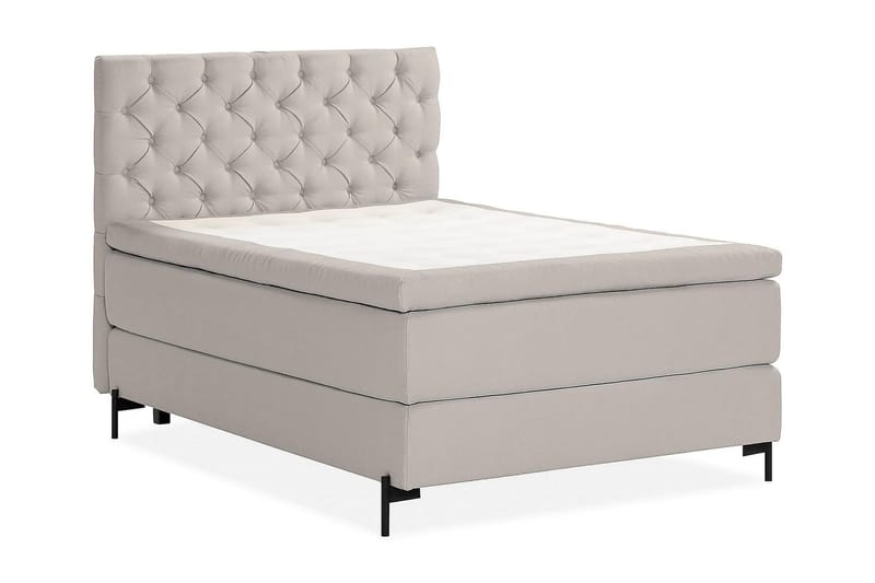 Sängpaket Kontinentalsäng Kakichi 140x200 cm - Grå - Möbler - Säng - Kontinentalsäng