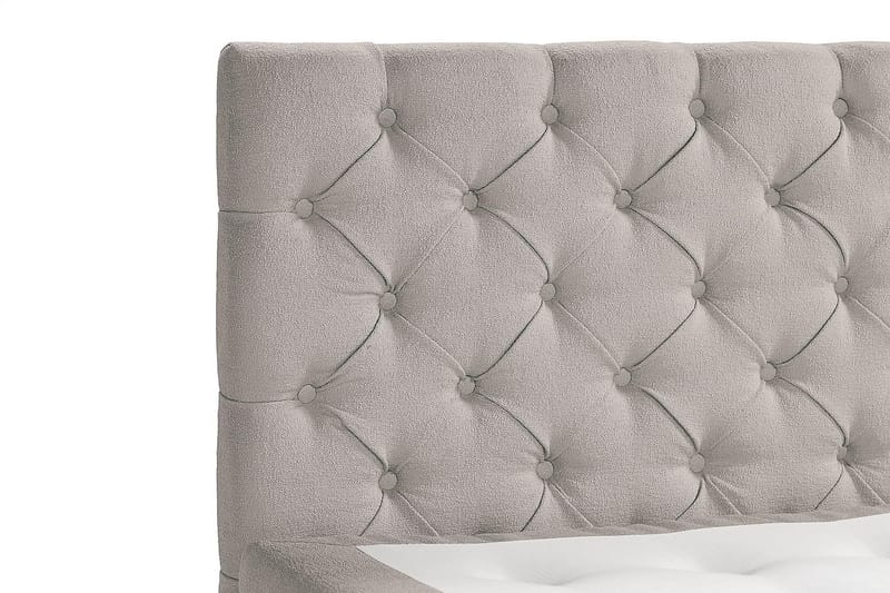 Sängpaket Kontinentalsäng Kakichi 140x200 cm - Grå - Möbler - Säng - Kontinentalsäng