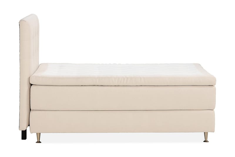 Sängpaket Kontinentalsäng Kakichi 140x200 cm - Ljusbeige - Kontinentalsäng - Komplett sängpaket