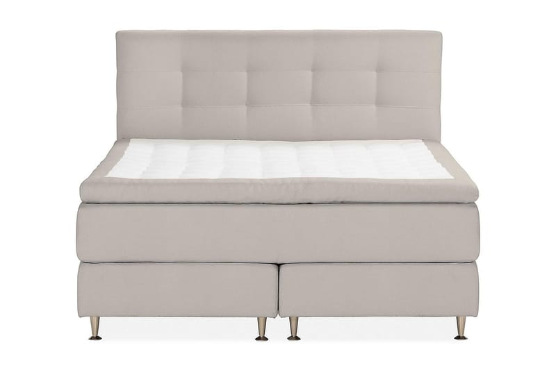 Sängpaket Kontinentalsäng Kakichi 160x200 cm - Grå - Möbler - Säng - Kontinentalsäng