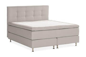 Sängpaket Kontinentalsäng Kakichi 160x200 cm - Grå - Möbler - Säng - Kontinentalsäng
