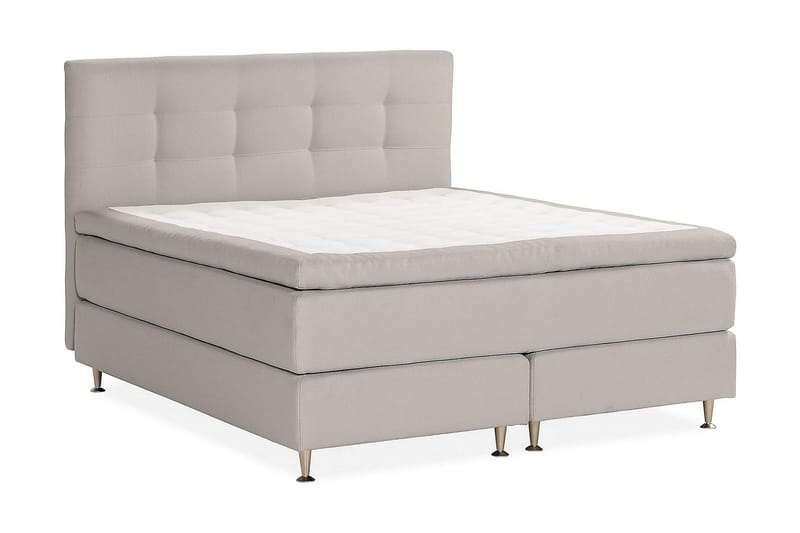 Sängpaket Kontinentalsäng Kakichi 160x200 cm - Grå - Möbler - Säng - Kontinentalsäng