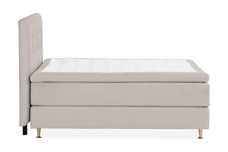 Sängpaket Kontinentalsäng Kakichi 160x200 cm - Grå - Möbler - Säng - Kontinentalsäng