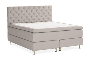 Sängpaket Kontinentalsäng Kakichi 160x200 cm - Grå - Möbler - Säng - Kontinentalsäng