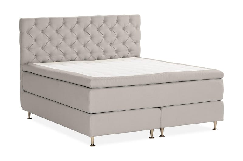 Sängpaket Kontinentalsäng Kakichi 160x200 cm - Grå - Möbler - Säng - Kontinentalsäng
