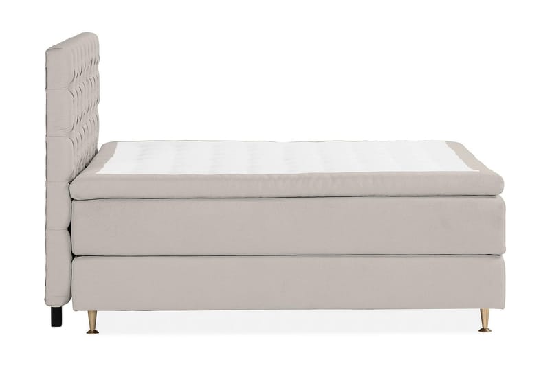 Sängpaket Kontinentalsäng Kakichi 160x200 cm - Grå - Möbler - Säng - Kontinentalsäng