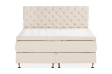 Sänggavel Djuphäftad - Ljusbeige