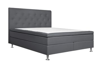 Sängpaket Lomben 180x200 cm - Ljusgrå - Möbler - Säng - Kontinentalsäng