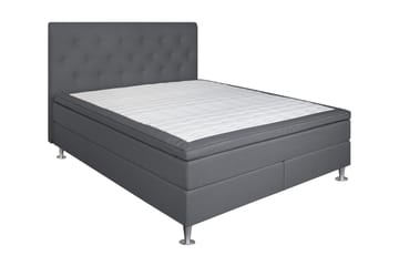 Sängpaket Lomben 180x200 cm - Ljusgrå - Möbler - Säng - Kontinentalsäng