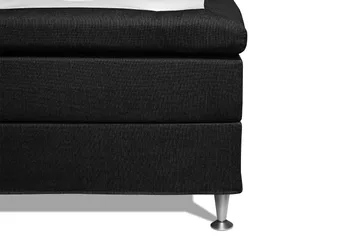 Sängpaket Meja 180x200 Svart - Svart - Möbler - Säng - Kontinentalsäng