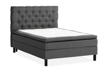 Sängpaket Nayaka 120x200 Latexmadrass - Djuphäftad gavel Mörkgrå - Möbler - Säng - Kontinentalsäng