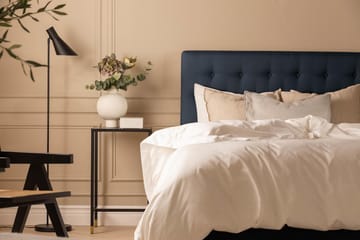 Sängpaket Nayaka 120x200 Latexmadrass - Knappad gavel Blå - Möbler - Säng - Kontinentalsäng