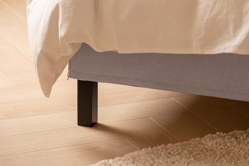 Sängpaket Nayaka 120x200 Latexmadrass - Knappad gavel Rosa - Möbler - Säng - Kontinentalsäng