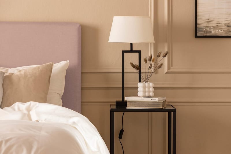 Sängpaket Nayaka 120x200 Memorymadrass - Slät gavel Rosa - Möbler - Säng - Kontinentalsäng