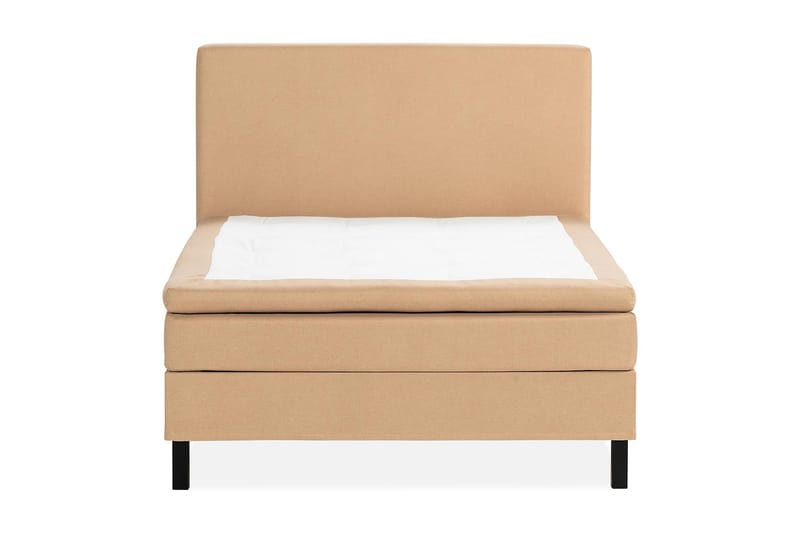 Sängpaket Nayaka 120x200 Skummadrass - Slät gavel Beige - Möbler - Säng - Kontinentalsäng