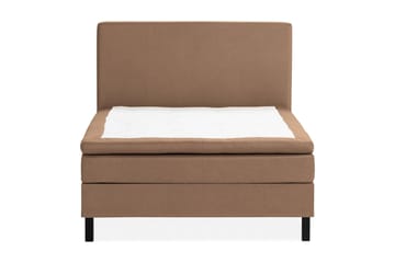 Sängpaket Nayaka 120x200 Skummadrass - Slät gavel Brun - Möbler - Säng - Kontinentalsäng