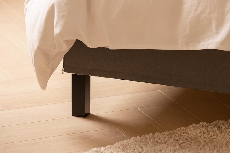 Sängpaket Nayaka 120x200 Skummadrass - Slät gavel Brun - Möbler - Säng - Kontinentalsäng