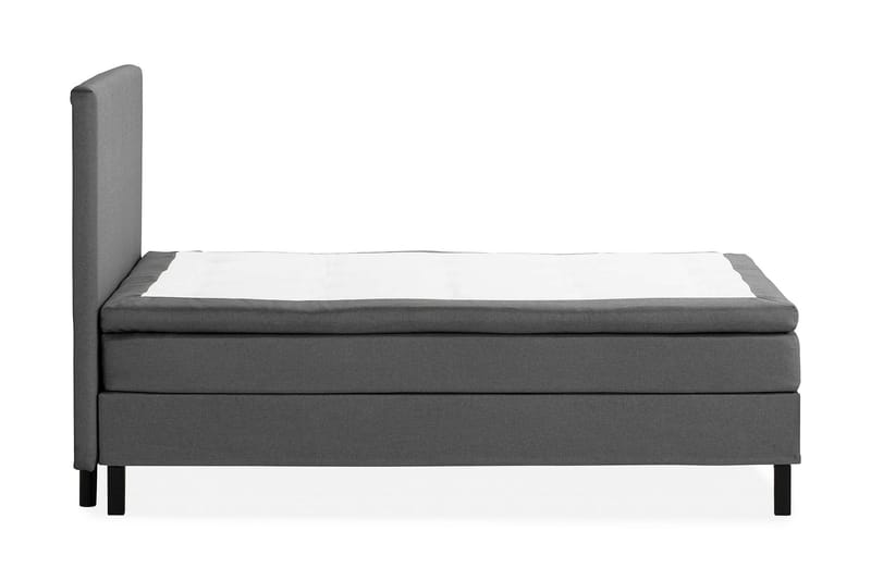 Sängpaket Nayaka 120x200 Skummadrass - Slät gavel Mörkgrå - Möbler - Säng - Kontinentalsäng
