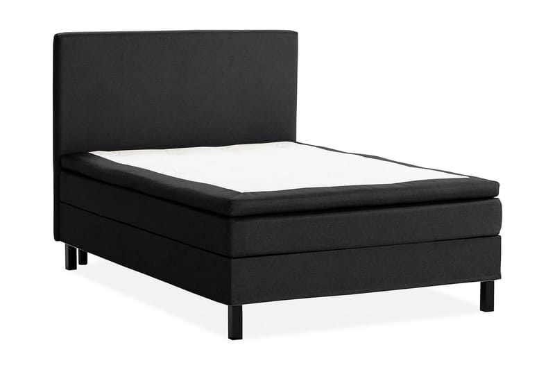 Sängpaket Nayaka 120x200 Skummadrass - Slät gavel Svart - Möbler - Säng - Kontinentalsäng