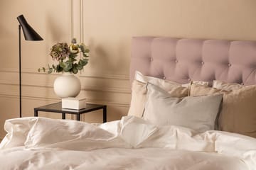 Sängpaket Nayaka 140x200 Latexmadrass - Djuphäftad gavel Rosa - Möbler - Säng - Kontinentalsäng