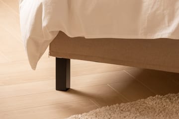 Sängpaket Nayaka 140x200 Skummadrass - Slät gavel Beige - Möbler - Säng - Kontinentalsäng