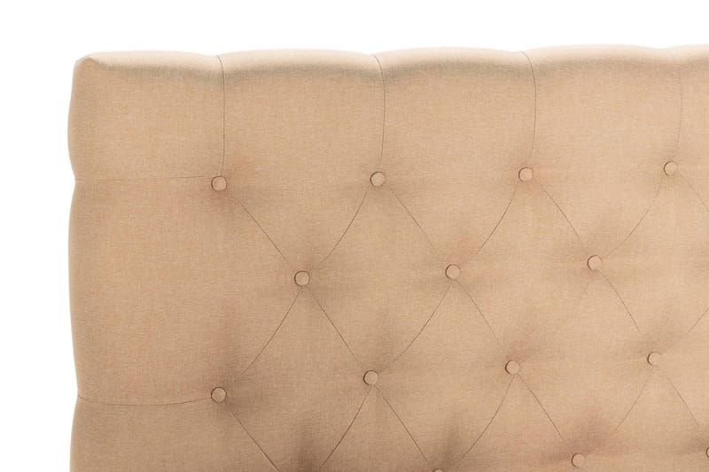 Sängpaket Nayaka 150x200 Memorymadrass - Djuphäftad gavel Beige - Möbler - Säng - Kontinentalsäng
